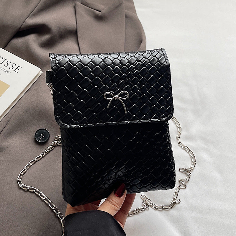 Textured Mini Handbag