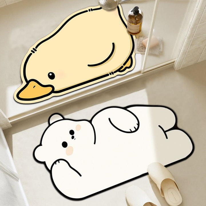 Fun Cat-Themed Decorative Floor Mat Kalsten