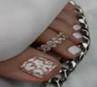 Floral Nail Design Enhancements Kalsten