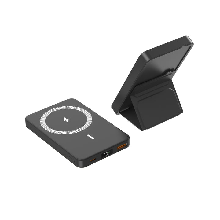 Magnetic Wireless Powerbank with Integrated Stand Function Kalsten