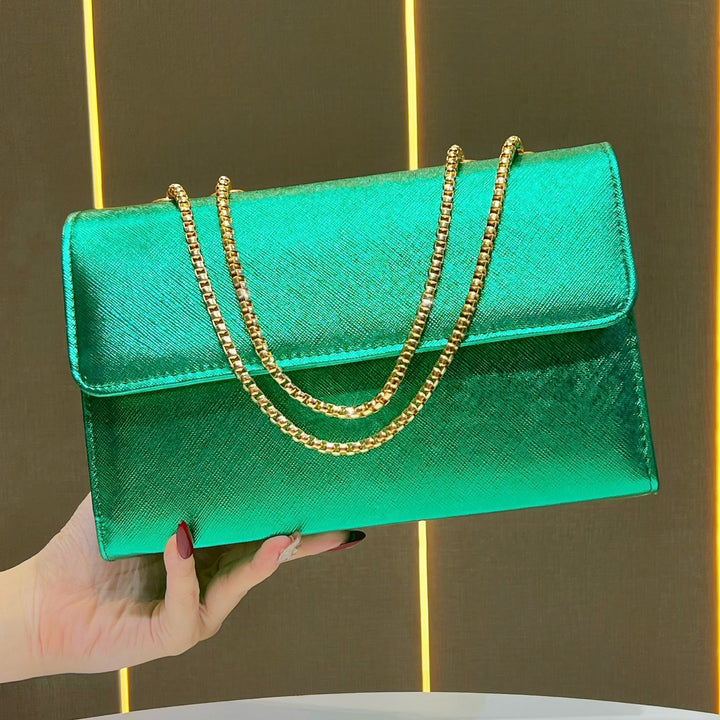 Elegant Chain-Linked Evening Bag