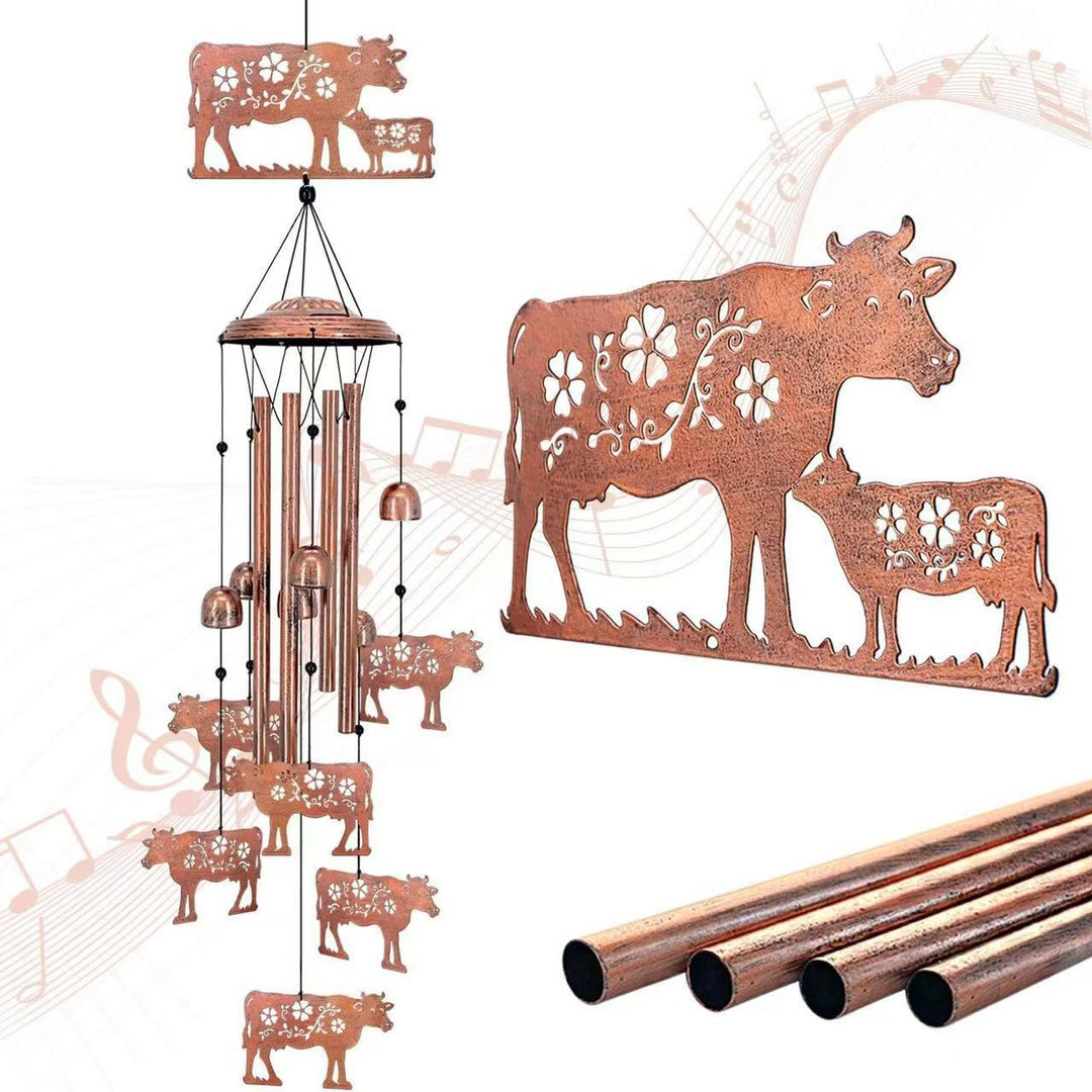 Decorative Wind Chime with Dachshund Design Kalsten