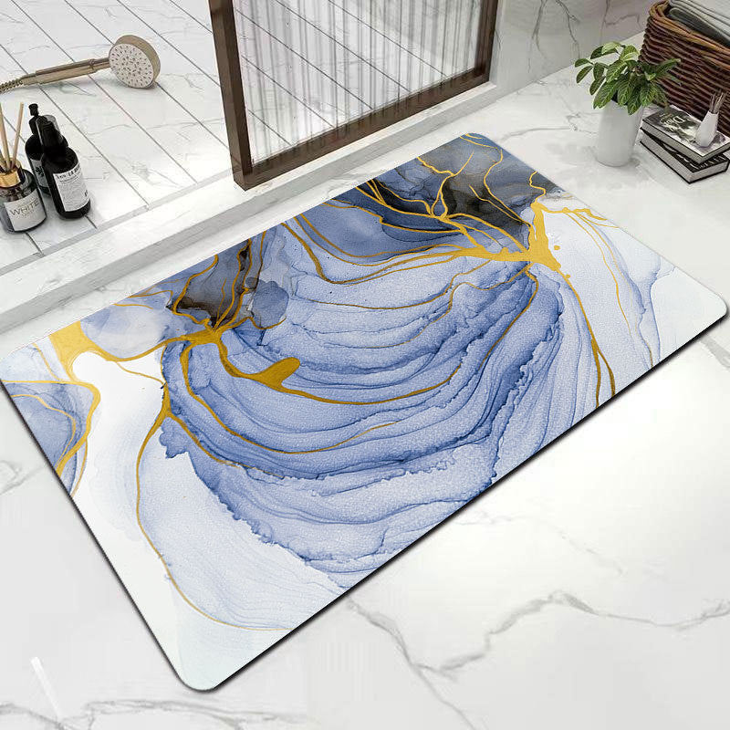 Artistic Abstract Area Mat Kalsten