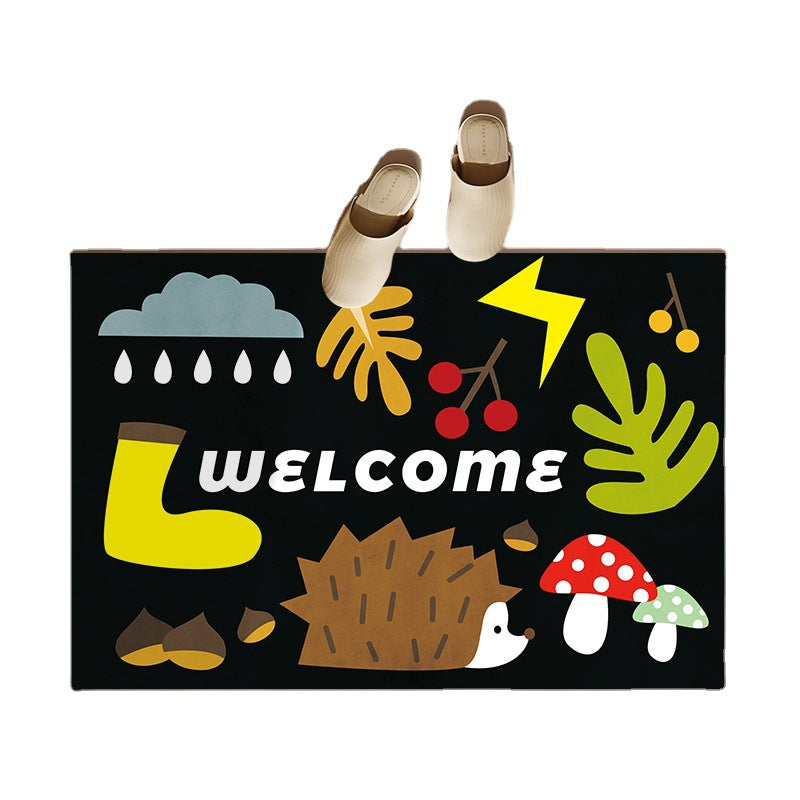 Fun-Themed Welcome Mat