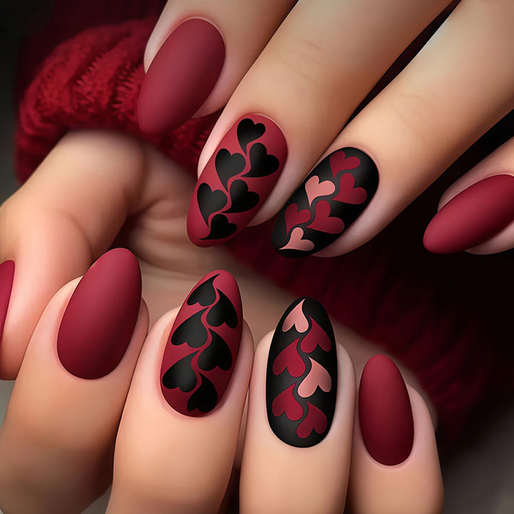 Heart Pattern Nail Art Kit Kalsten
