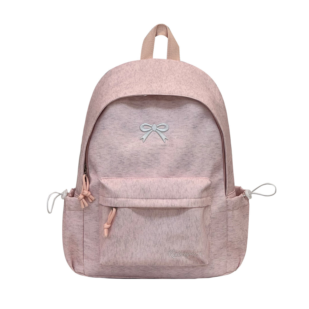 Elegant Bow-Embellished Casual Backpack kalsten