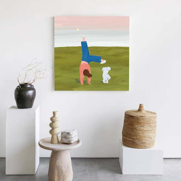 Whimsical Starry Childrens Wall Art