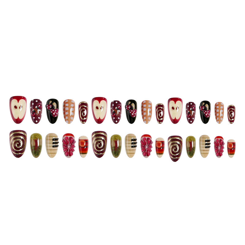 Creative nail art with playful designs Kalsten