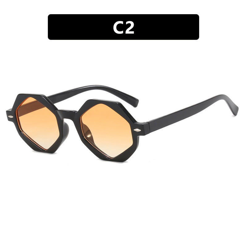 Ladies trendy sunglasses in modern octagonal design Kalsten