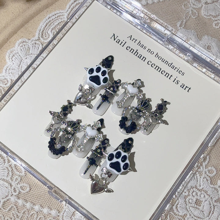 Gothic Charm Nail Art Set
