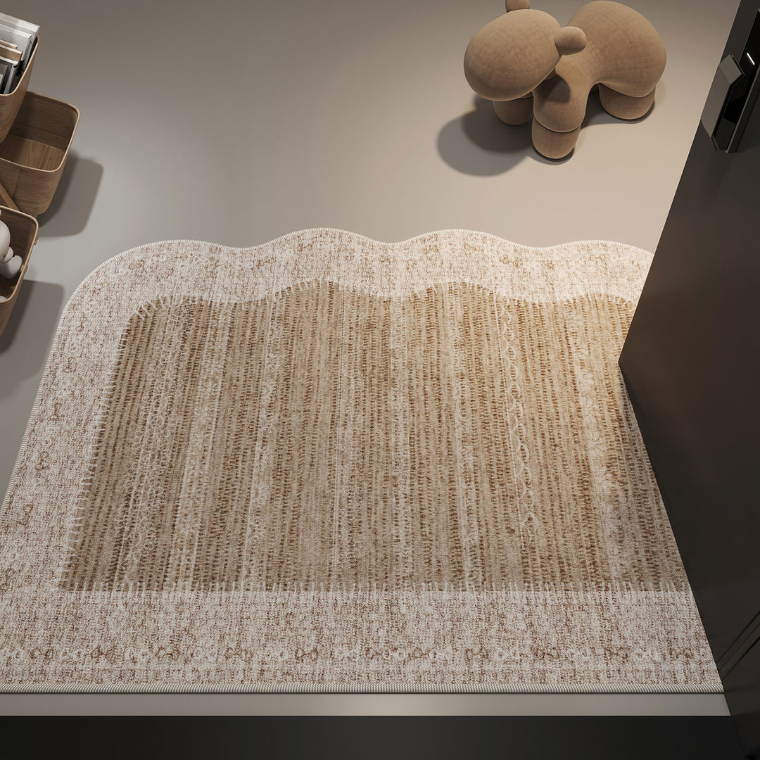 Scalloped Edge Area Mat