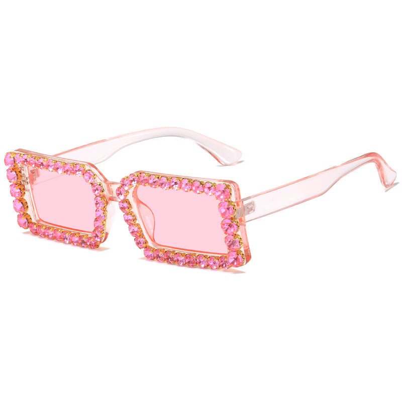 Women's fashionable sunglasses with glittering frame embellishment Kalsten