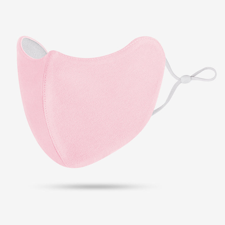 Contoured Soft-Touch Reusable Comfort Face Mask with Sculpted 3D Fit and Adjustable Elastic Toggle Kalsten