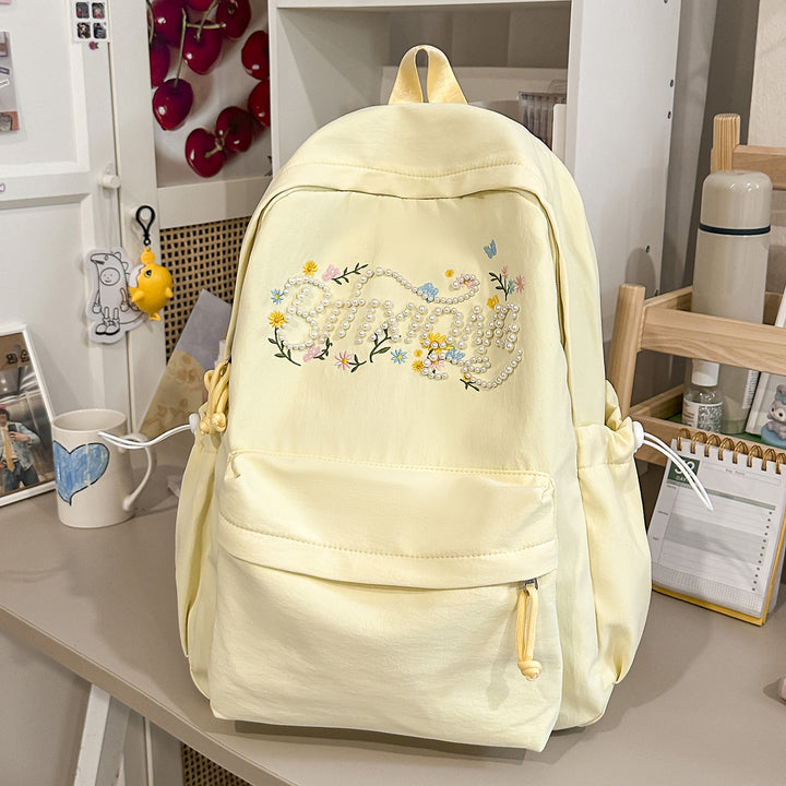 Stylish Embroidered Casual Backpack Kalsten 1791205296