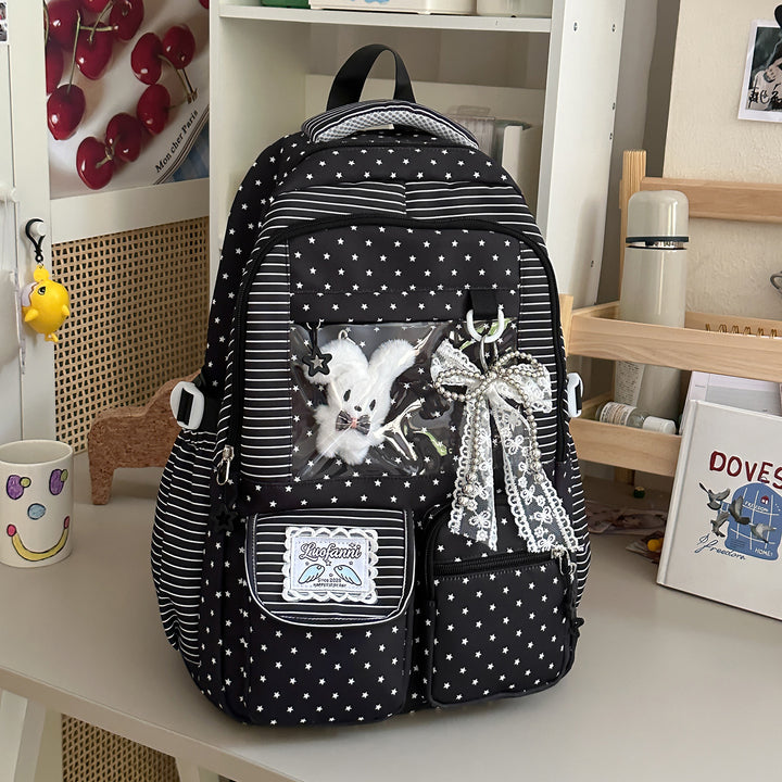 Stylish Multi-Functional Star Print Backpack Kalsten