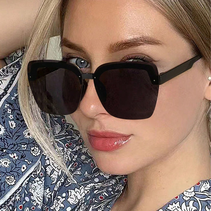 Women's stylish oversized sunglasses with innovative design Kalsten