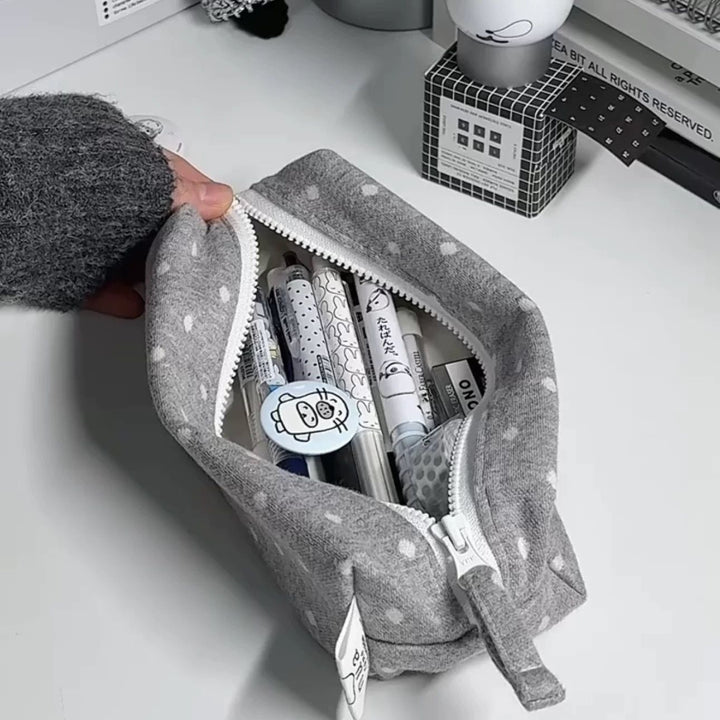 Cute Bunny Print Pencil Case