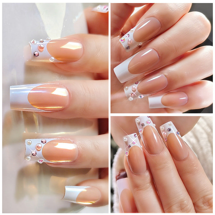 Elegant Press-On Nail Art Tips