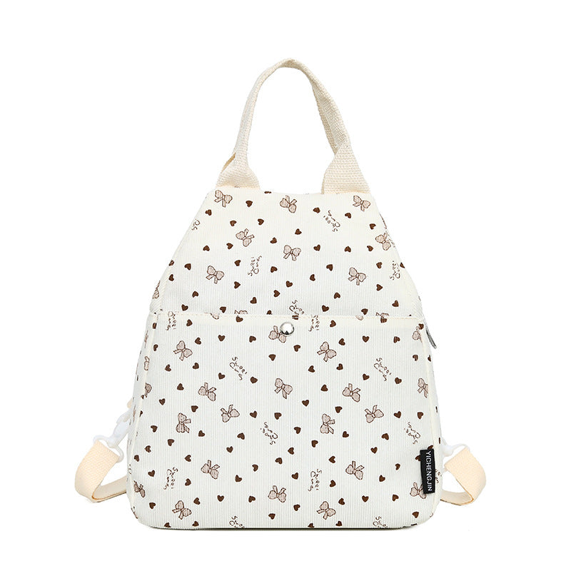 Cord Backpack with Playful Designs Kalsten
