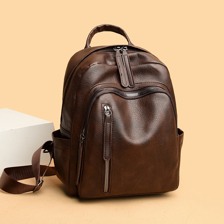 Vintage Leather Backpack Kalsten