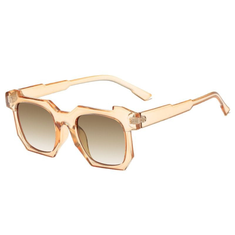 Ladies geometric sunglasses with striking, high-quality plastic frame Kalsten