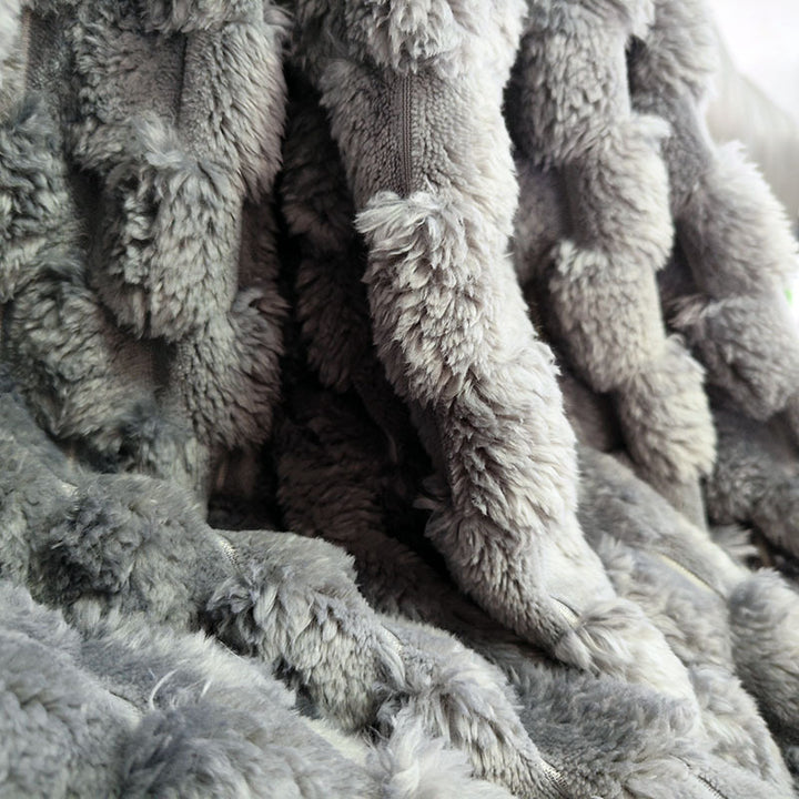 Women's Luxury Plush Blanket with 3D Texture Kalsten
