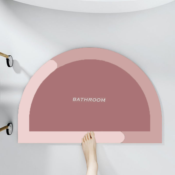 Contemporary Abstract Bathroom Mat Kalsten