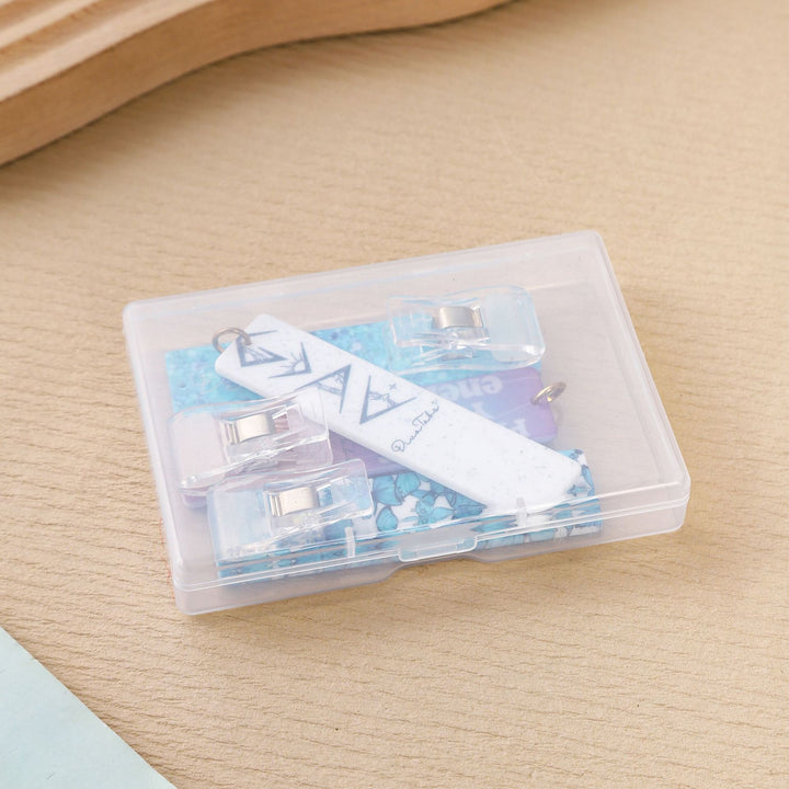 Compact Clear Pill Storage Case Kalsten