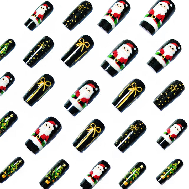 Holiday-Themed 3D Decorative Nail Art Kalsten