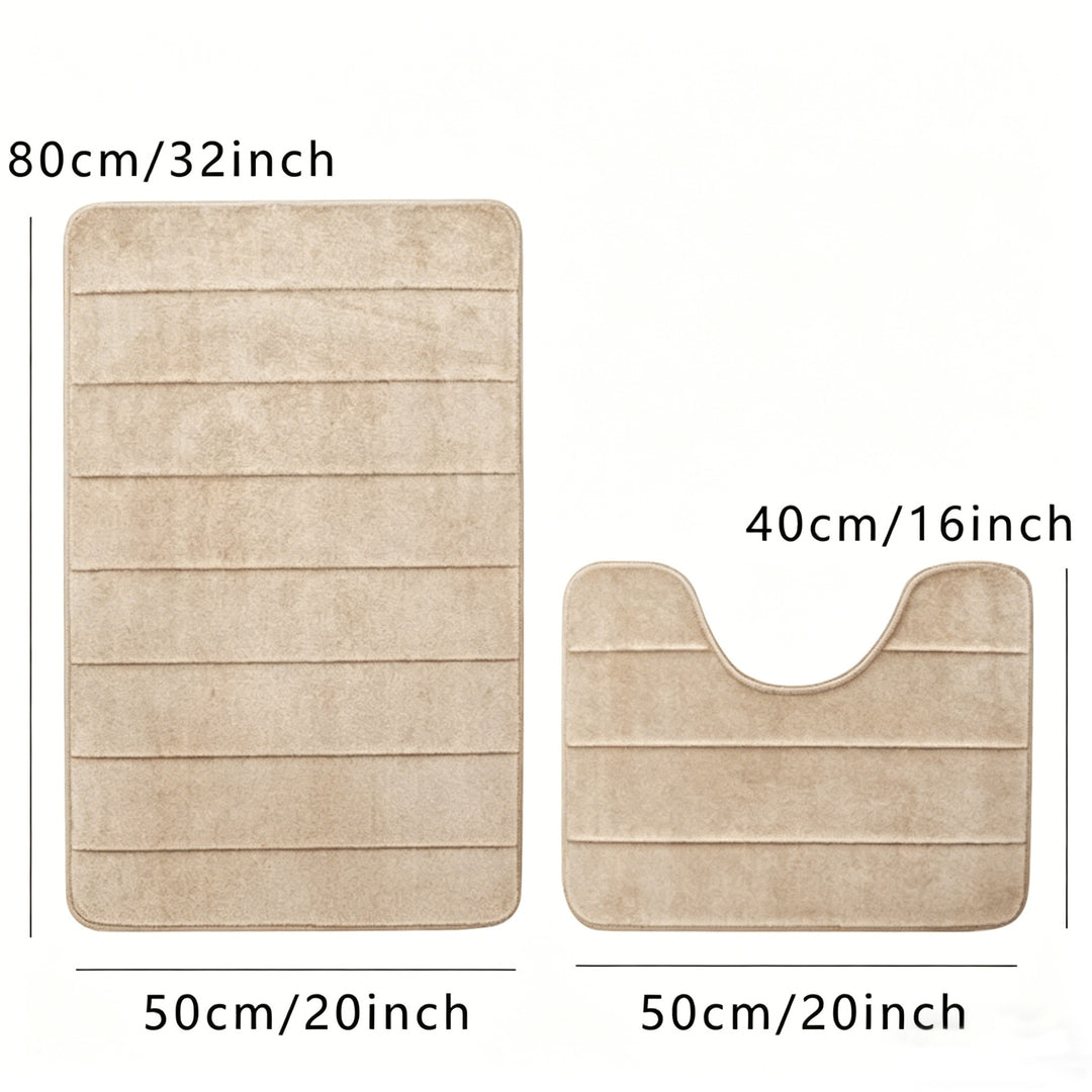 Bathroom Mat Set Kalsten
