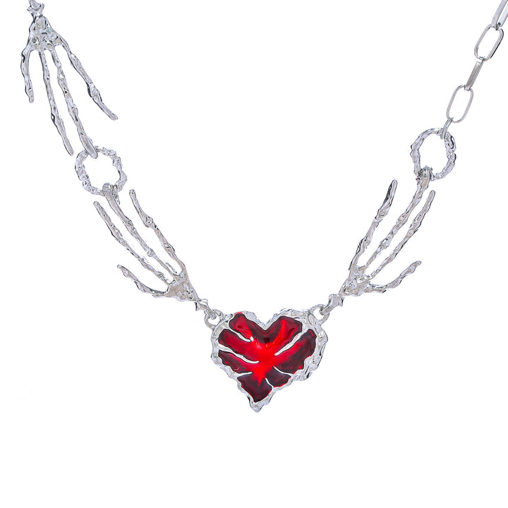 Artistic Heart Pendant Necklace Kalsten