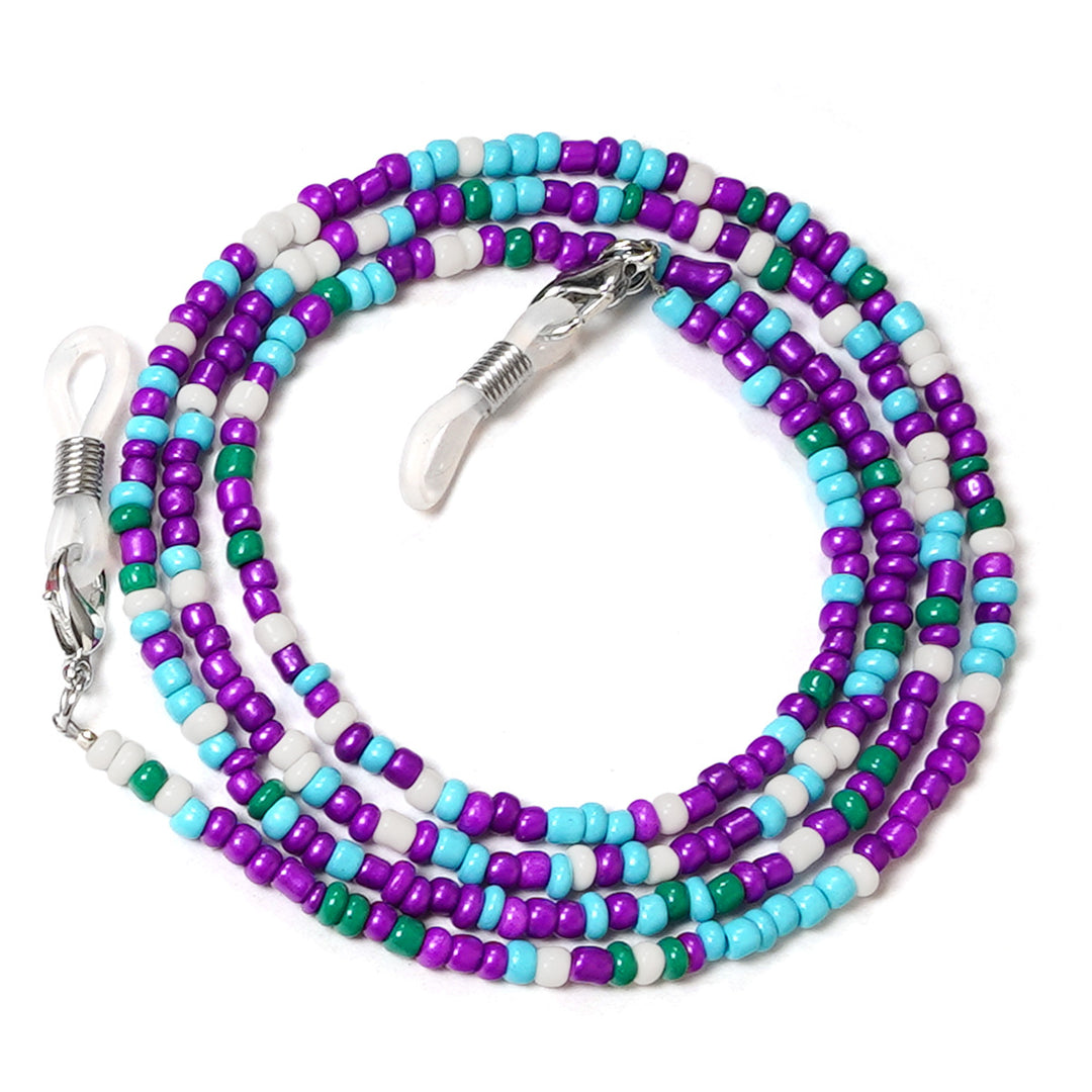 Colorful Artisan Beaded Eyewear Chain kalsten