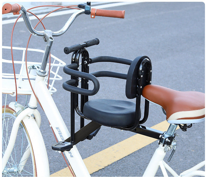 padded detachable child scooter seat with backrest and safety armrests Kalsten