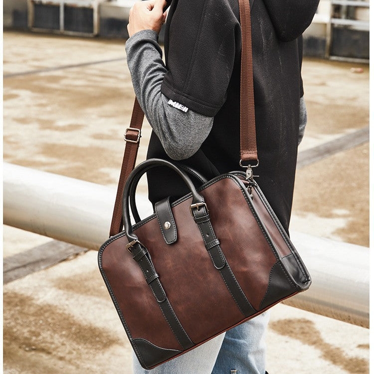 Elegant Laptop Briefcase with Versatile Compartments Kalsten
