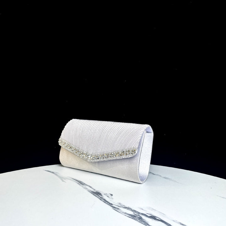Pleated Evening Clutch