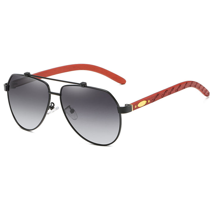 Women's pilot sunglasses with high-quality metal frame and flexible comfort temples Kalsten
