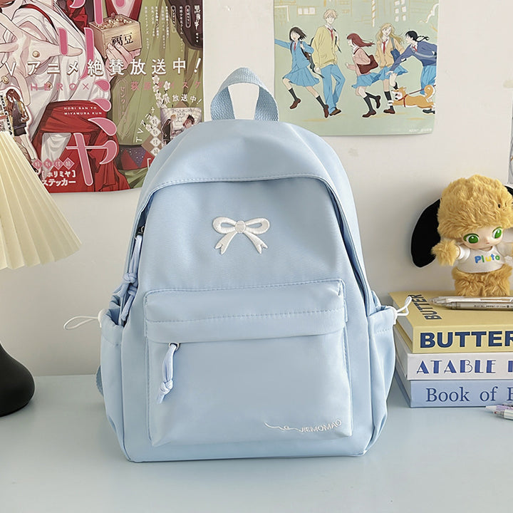 Chic Bow-Accent Backpack Kalsten