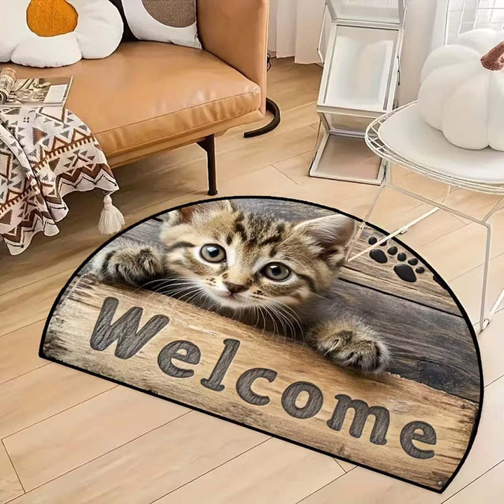 Decorative Cat Welcome Mat Kalsten