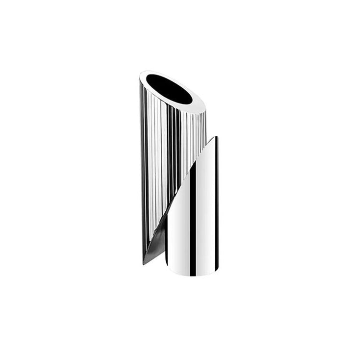 Sculptural Metallic Decorative Vase