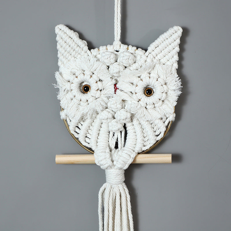 Macrame Owl Wall Hanging Kalsten