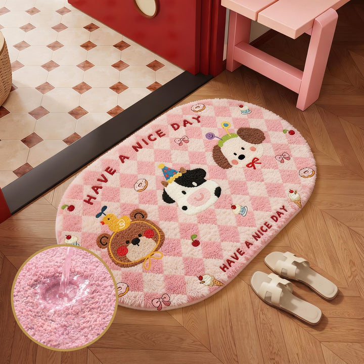 Cartoon Character Bath Rug for Home