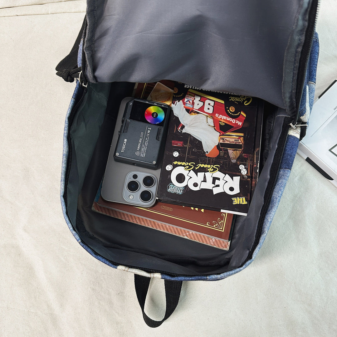Backpack in Creative Patchwork Design Kalsten