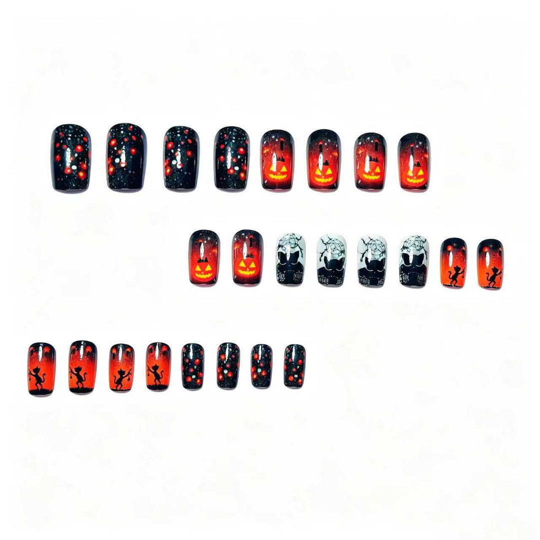 Halloween-Inspired Decorative Nail Art Kalsten