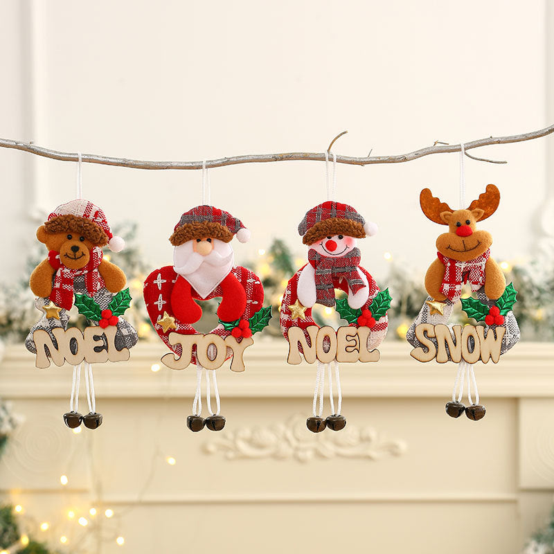 Decorative Christmas Snowman Wreath Kalsten