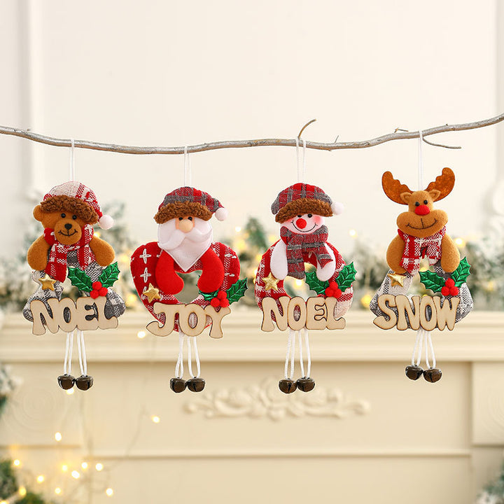 Decorative Christmas Snowman Wreath Kalsten