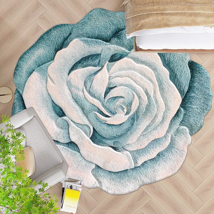 Floral-Inspired Decorative Mat