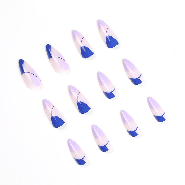 Artistic Nail Art with Elegant Color Gradients Kalsten
