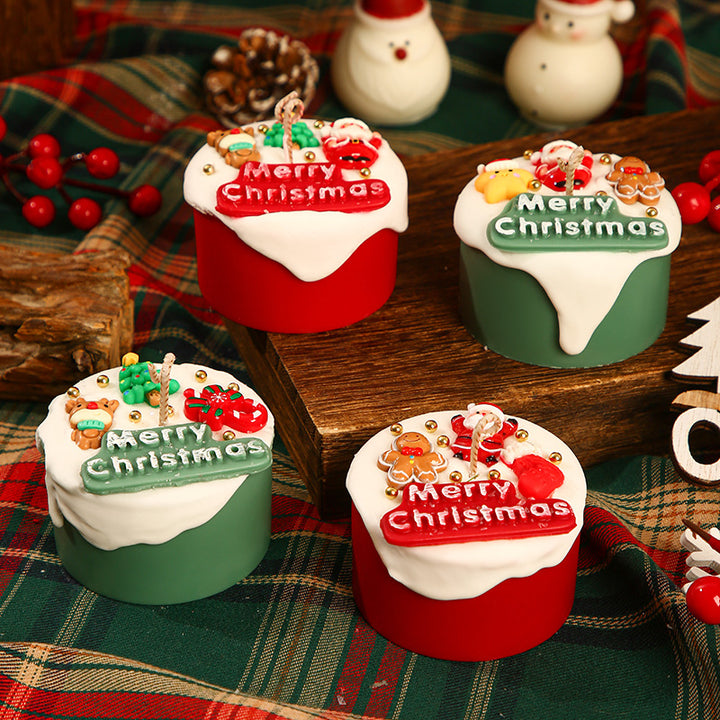 Christmas Decorative Trinket Box with Festive Sculpted Lid