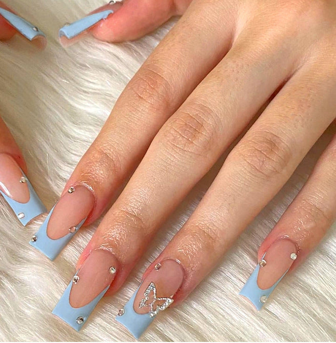 Glamorous Rhinestone Nail Art Kalsten