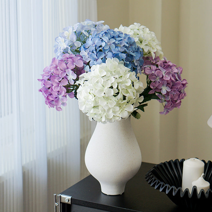 Lifelike Hydrangea Floral Stem